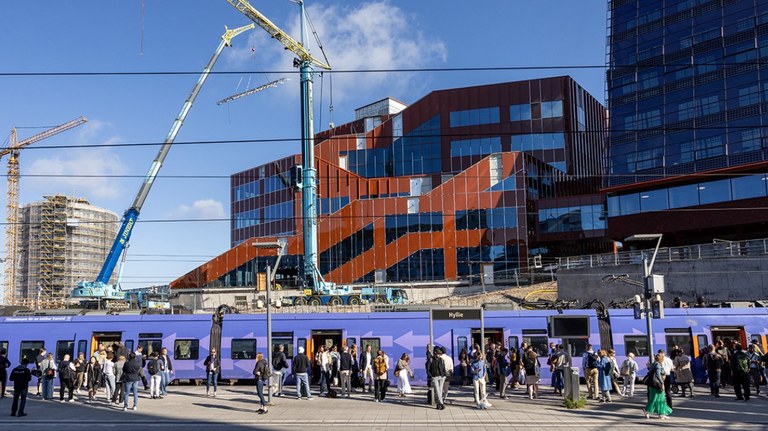 Hyllie - stadsdelen som symboliserar den nordiska arbetsmarknaden